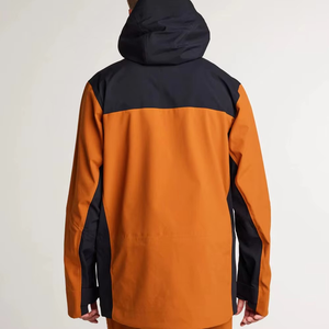 Chaquetas de Nieve Impermeables y Cortavientos, Chaqueta de Esquí Aislante Desmontable con Diseño Estampado y Cremallera para Hombre - Product Image 2