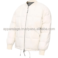 Veste matelassée respirante de qualité supérieure en nylon 100% personnalisée pour femmes, avec décoration en peau de mouton et capuche