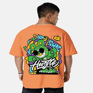 เสื้อยืดพิมพ์โลโก้ขนาดพิเศษเสื้อยืดผ้าฝ้าย100% ธรรมดา - Product Image 1