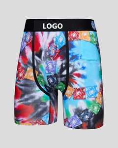 2026 Wholesale Hip Hop Style Men's Underwear <b>Boxer</b> Briefs 100% Cotton Eco-Friendly Sublimation <b>Boxers</b> Shorts - Product Image 5