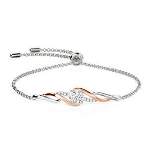 สร้อยข้อมือแฟชั่น Jeulia Classic Amore Wave - Product Image 1