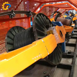 Lõi Mắc Cạn Máy 1250/1 + 3 4-core Bow loại cabler cách điện dây laying-up máy bỏ qua strander với Taping đầu - Product Image 1