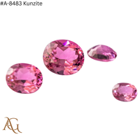 Nano Lab Grown Rough # Kunzite rose 8483, pierre précieuse synthétique, taille de pierre précieuse, simulée, créée en laboratoire, nanosital