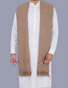 Men Soft Warm Breathable Winter Wool <b>Shawl</b> Traditional Solid Color Elegant <b>Wrap</b> Customized Size - Product Image 4