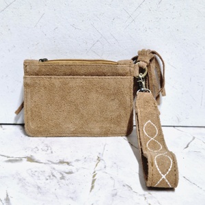 100% bolso de mano de Material de cuero genuino para mujer, moda de verano, diseño de borlas, bonitos bolsos de mano, bolso de mano de compras de ocio diario - Product Image 1