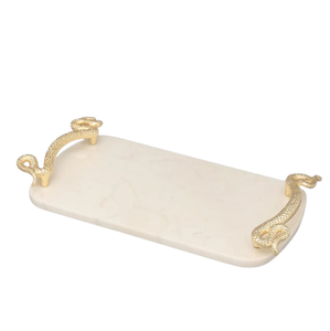 Platos y bandejas hechos a mano de color dorado con mango de metal en forma de planta Precios - Product Image 5