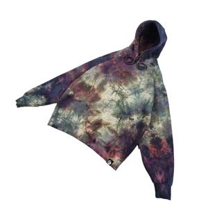 Sudadera con capucha para hombre con logotipo personalizado al por mayor, Jersey vintage teñido anudado, sudadera de algodón 100% - Product Image 3