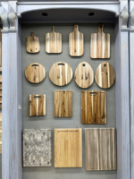 Planche à découper en bois massif, planche de préparation et de service pour la cuisine, durable, non toxique, légère, passe au lave-vaisselle, pour les restaurants