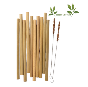 Les meilleures pailles réutilisables en bambou Eco2go du Vietnam gravées au laser de haute qualité pour chaque boisson - Product Image 2