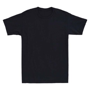 Plain Solid Color Men's Cotton Fiber Eco-Friendly Summer Casual Short Sleeve T-Shirts OEM Custom High Street Style - Product Image 3