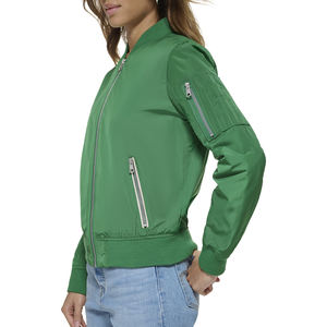 Look sportif Bomber veste coupe-vent chaud pour l'hiver respirant manches longues coupe décontractée Bomber veste pour les femmes - Product Image 6