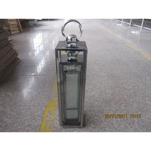 <b>Set</b> <b>of</b> 2 Metal and <b>Glass</b> Ramadan Decoration Lantern Exclusive Quality Metal Table Top Indoor and Outdoor Lantern for Sale - Product Image 2