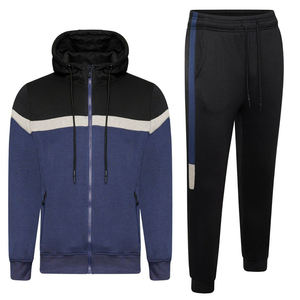 Chándal para hombre 100% algodón con capucha y conjunto de Jogger algodón poliéster logotipo personalizado Unisex Jumper Sudadera con capucha conjunto chándales - Product Image 3