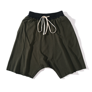 กางเกงขาสั้นเหงื่อเทอร์รี่ฝรั่งเศสทรงถุงเปล่าแบบกําหนดเองปี 2024 สําหรับผู้ชาย - Product Image 5