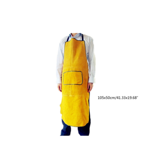 Leather Welding Apron For Welder Safety Workwear Professional Learning Welding Electric Welding Safety <b>Clothing</b> - Product Image 2