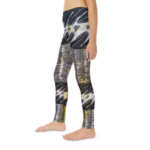 Leggings de sport pour jeunes, longueur intégrale, pour un style de vie actif - Product Image 1