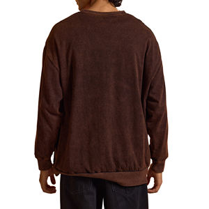 Vente en gros de sweatshirts pour hommes de qualité supérieure avec étiquette personnalisée Sweatshirt 100% coton pour hommes - Product Image 5