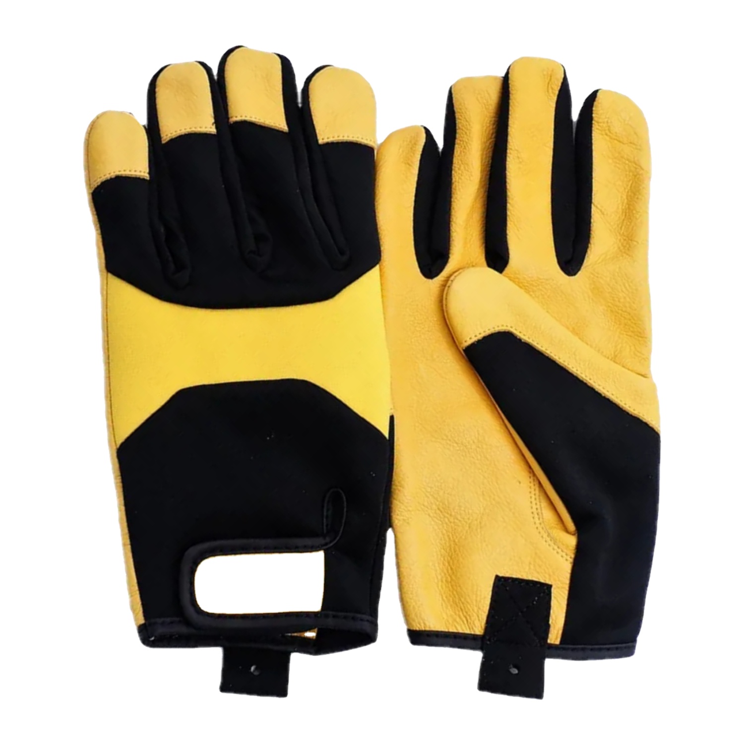 Top Quality Work Protection Bus Driving Gloves Men Real Solid Sheepskin Leather Safety Work Gloves