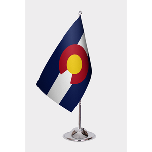 Customizable 3x5ft Rainbow Pennant <b>Flags</b> with Aluminum <b>Pole</b>-Digital Printing on Cotton Nylon Polyester or Vinyl - Product Image 1