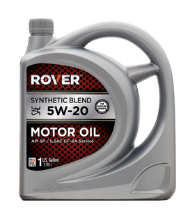 Huile moteur ROVER Automotive Lubricant Anti-Wear Synthetic Blend SAE 5W-20, lot de 3, 5 quarts - Product Image 1