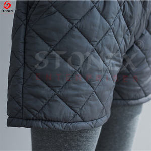 Pantalones cortos acolchados sólidos para mujer, pantalones cortos acolchados con cintura elástica para exteriores, pantalones cortos recién llegados para invierno - Product Image 4