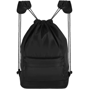 Sac d'école à cordon en polyester avec doublure en toile Utilisation en plein air Sacs de sport à cordon en gros - Product Image 2