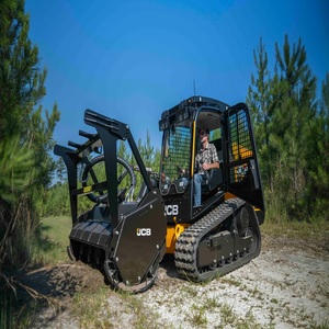 ราคาโรงงาน รถตักล้อยางดีเซล JCB ใหม่ พร้อมเครื่องบดไม้ FAE สำหรับงานป่าไม้ รถตักขนาดกะทัดรัดสำหรับงานหนัก ประสิทธิภาพสูง - Product Image 1