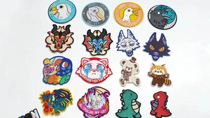Vente directe usine OEM – Patch brodé personnalisé de haute qualité à coudre, motif drapeau national tissé - Product Image 6