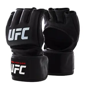 Профессиональные боксерские перчатки ММА для тренировок, полиуретановые перчатки с половинным пальцем, боксерские перчатки ММА, высокое качество, ONEMAX Custom
