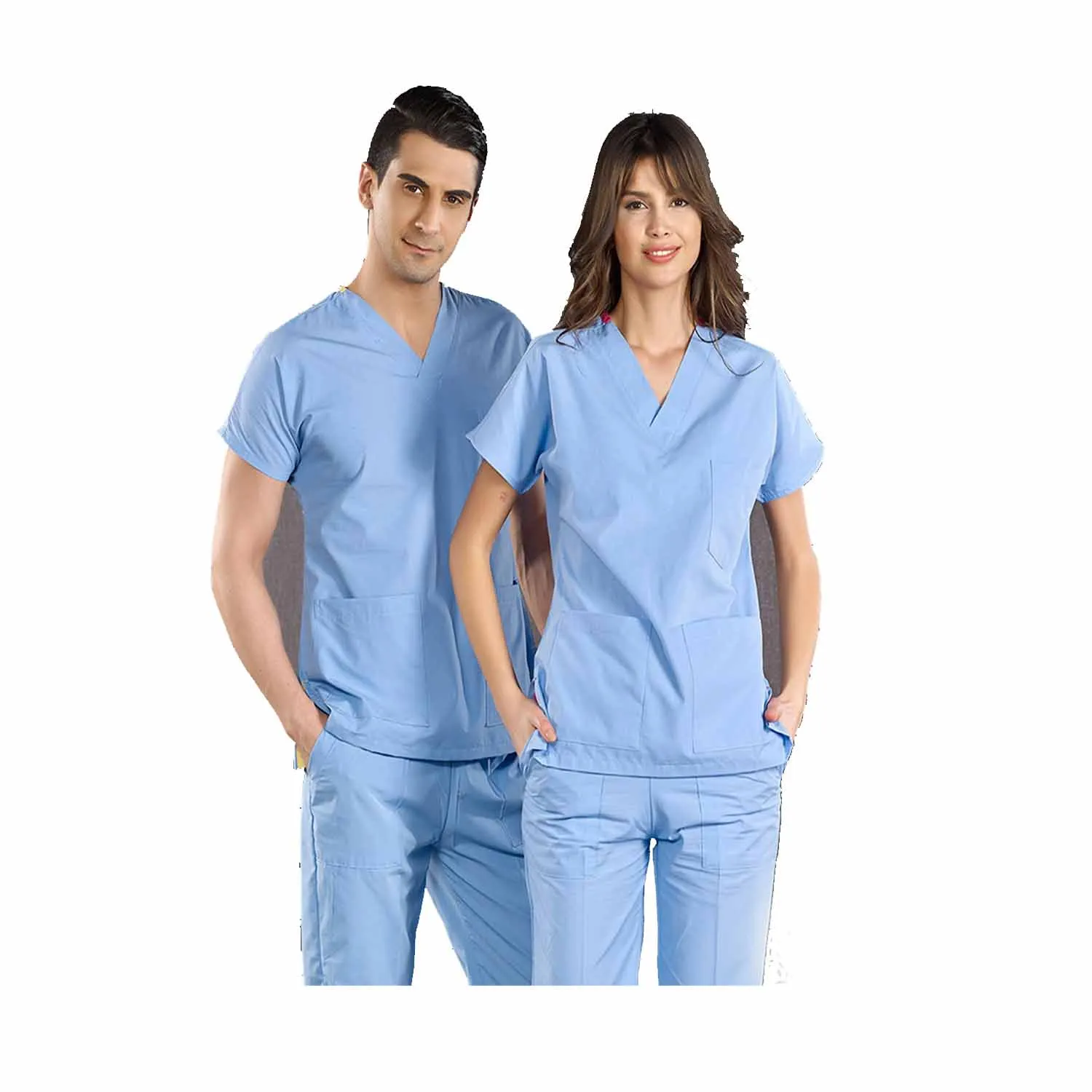 Unisex New Doctors Customized Medical Hospital Scrub Uniforms Medical Fashionable Custom Uniforms For Hospital Style uniform