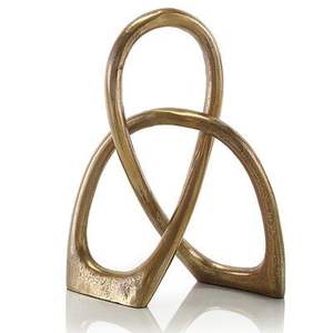 Sculpture métallique décorative pour la décoration de maison de luxe, améliorant la profondeur visuelle avec une structure artistique - Product Image 1