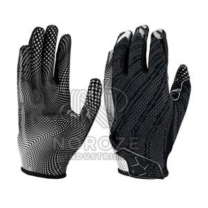 Gants de football américain quantité minimale de commande bas de style nouveau Gants de football américain de protection des mains - Product Image 1