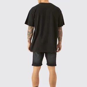 กางเกงยีนส์ขาสั้นผ้าฝ้าย100% ลำลองสไตล์ฮิปฮอปสตรีทแวร์แบบลำลองมาใหม่2025บริการ OEM ปากีสถานทำตามความต้องการของลูกค้า - Product Image 2