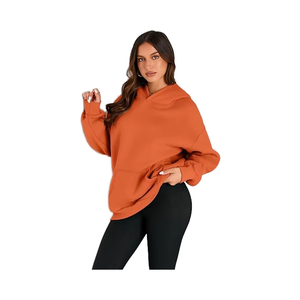 Moda reina mujeres sudaderas con capucha de gran tamaño sudaderas de lana otoño moda 2025 pulóver suéteres ropa de invierno - Product Image 1