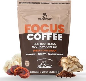 Mezcla de Café con Hongos Focus, Café Complejo Nootrópico, 30 Porciones - Product Image 1