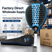 Raqueta de Pádel Personalizada en Oferta, Fabricante OEM ODM, Venta al Por Mayor Directa de Fábrica, Fibra de Carbono 3K 12K 18K, Diseño con su Logotipo, Muestra Gratuita