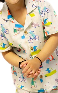 Ensembles de Vêtements Populaires en Poly Coton à Manches Courtes pour Garçons et Filles, 2 Pièces - Product Image 5