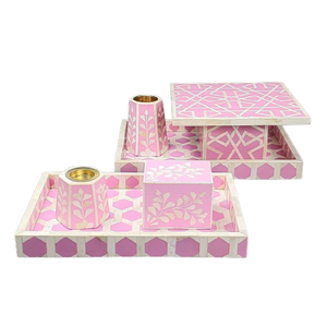 Ramadan Gift Set <b>Electric</b> <b>Bakhoor</b> Incense <b>Burner</b> with Traditional Bone Inlay Mop Wood Material From Traditional Arabian Design - Product Image 5