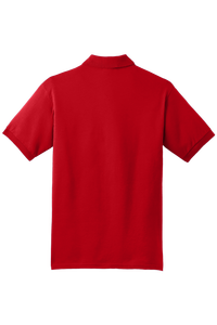 เสื้อยืดผู้ชายน้ำหนักมากโลโก้ออกแบบได้ตามต้องการสำหรับ220-280gsm โปโลชุดเล่นกอล์ฟเป็นมิตรกับสิ่งแวดล้อมแนวสตรีทแบบถักสไตล์ลำลองคุณภาพสูง - Product Image 3