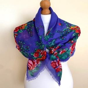 Pañuelo de algodón con diseño de logotipo personalizado, bufanda cuadrada con estampado colorido, hecho a mano, el mejor pañuelo de seda de poliéster, bufandas de precio más bajo - Product Image 3