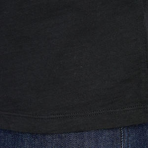 Camiseta de Microfibra para Hombre, Diseño Personalizado, Impresión DTG, Manga Corta, Cuello Redondo, 100% Algodón, Color Negro - Product Image 4