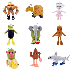 2025 nouveau italien Brainrot Tung Tung Tung Sahur jouets en peluche doux en peluche Tung Tung Sahur peluche pour enfants poupée cadeau - Product Image 2