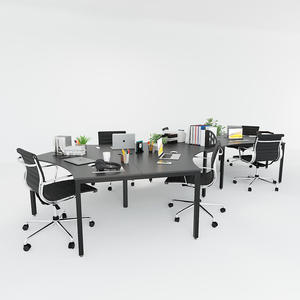Contemporary 6-branch Rubber Wood Cluster <b>Table</b> by Uconcept HBUC029 - Product Image 3