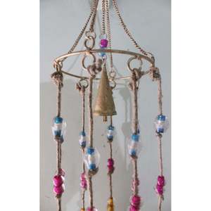 Handmade 9 Metal <b>Bell</b> Windchime Indoor/Outdoor Garden Patio Decoration Technique Casting - Product Image 4