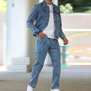 High Quality <b>Jeans</b> Suit <b>Soft</b> Fabric Breathable Comfortable And Stylish Choice For Adults Casual Wear And Fashion - Product Image 3