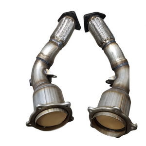 Reemplazo del convertidor catalítico delantero de escape de coche de calidad Euro1 para 2007-2010 Porsche Cayenne S/GTS Sport 4.8L sin turbocompresor - Product Image 1