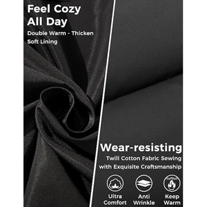 Parka pour hommes décontractée d'extérieur Snow Boys Biker Veste auto-chauffante souple à capuche - Product Image 6