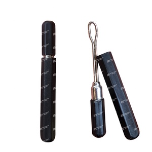 ODM vente chaude 6.5cm outil de dissolvant de cire d'oreille EPI plastique avec fil d'acier inoxydable matériel réutilisable soins de beauté outils de nettoyage - Product Image 2