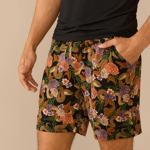 Pantalones cortos de malla de sublimación con estampado completo personalizado de diseñador para mujer Transpirable Cintura elástica Bolsillo Casual Servicio OEM disponible - Product Image 4