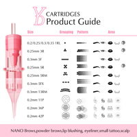 Wenshen YD BLINK Mix Kit de machine de tatouage de maquillage permanent Microblading pour lèvre sourcil Eyeline